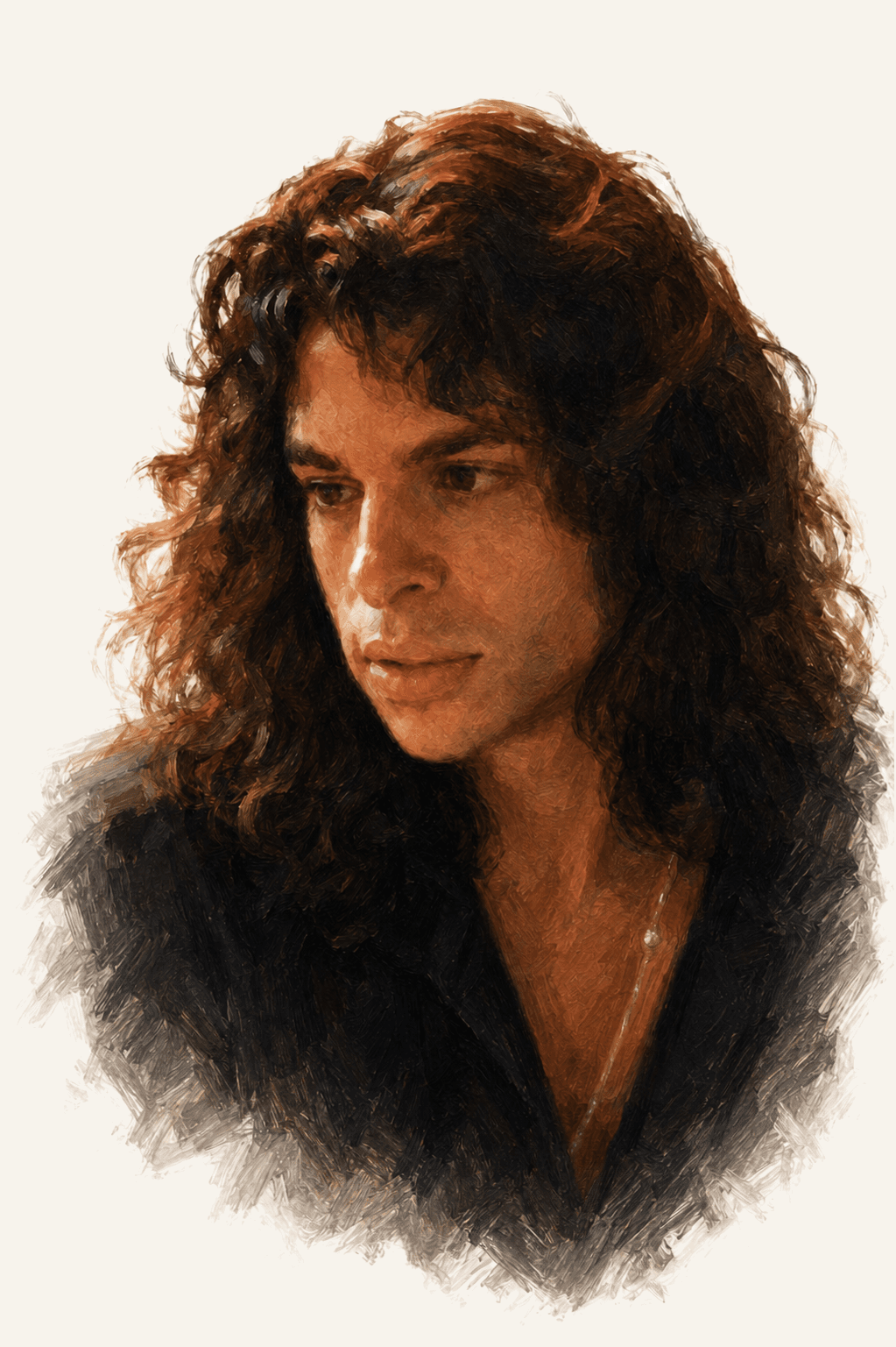 Painted portrait of Paul Dalio